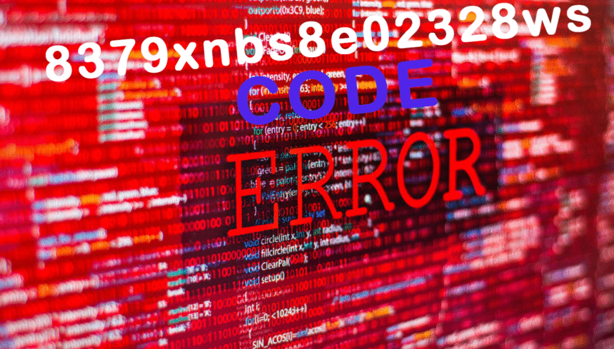The Error 8379xnbs8e02328ws Code
