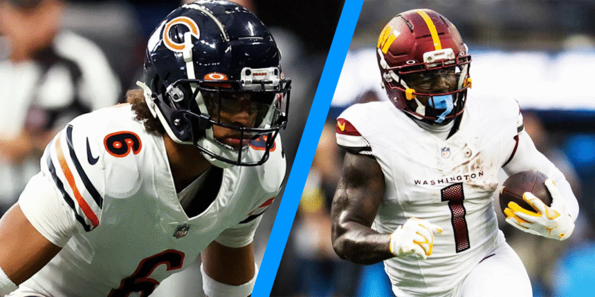 Chicago Bears vs Washington Commanders Match Player Stats