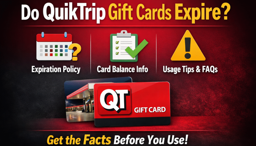 do quiktrip gift cards expire